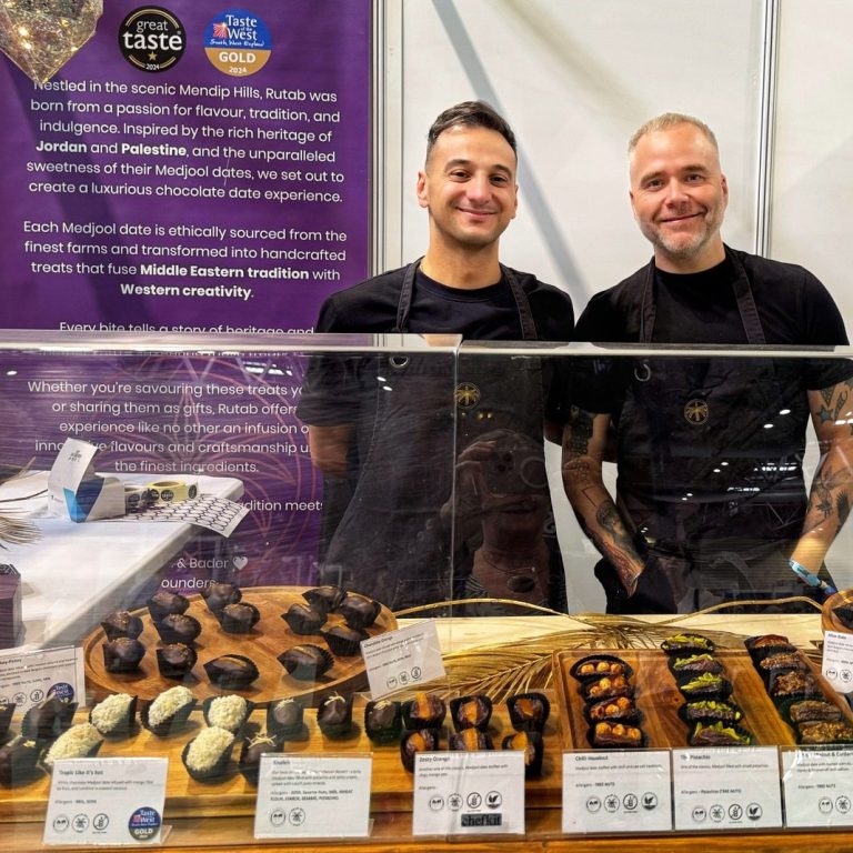 The founders of Rutab; Ross and Bader - We pride ourselves on our flavours and artistic flair to bring you a truly unique taste experience